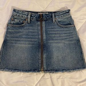 Free People Denim Skirt